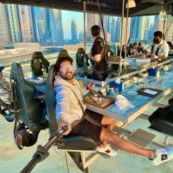 Dinner in the Sky Dubai with Private Transfers